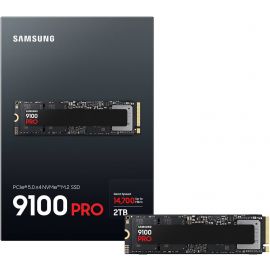 Samsung 9100 PRO 2TB NVMe M.2 SSD PCIe Gen5 High Speed Internal Solid State Drive Read 14,800 Write 13,400 