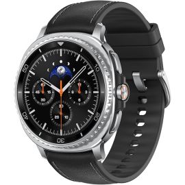 Samsung Galaxy Watch8 Classic 46mm Smartwatch, Black, Bluetooth, Rotating Bezel, Cushion Design, Quick Button, 3nm Processor, Sleep & Running Coach (International Version)