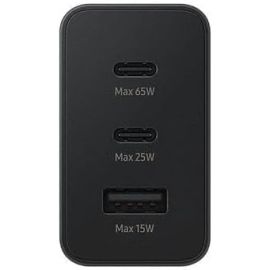Samsung 65W Power Adapter Trio, Black, EP-T6530NBEGAE