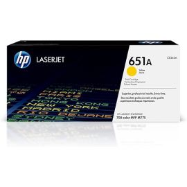 HP 651A Yellow Original LaserJet Toner Cartridge, CE342A