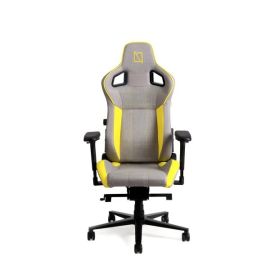 NAVO APEX AIR FormulaX Pro – The Ultimate Ergonomic Gaming Chair with 4D Armrests, 155° Recline, Magnetic Memory Foam Headrest & Breathable FusionWeave Fabric-Lemon