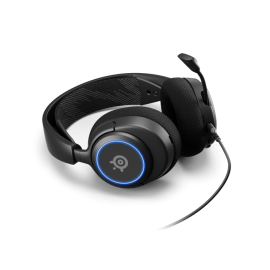 سماعة الألعاب SteelSeries ARCTIS NOVA 3 خفيفة الوزن باللون الأسود