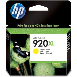 HP 920XL High Yield Yellow Original Ink Cartridge (CD974AE)