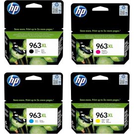 HP 963XL High Yield Original Ink Cartridge Multipack (Black, Cyan, Magenta, Yellow) - 3YP35AE