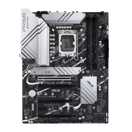 Asus Motherboard 1700 Prime Z790-P ATX Motherboard, Socket Intel LGA1700, Z790 Chipset, PCIe 5.0, 128GB DDR4 Max Memory, 3x M.2 Slots, Realtek 2.5Gb Ethernet, Aura Sync, 14+1 DrMOS, USB 3.2,90MB1CV0-M0EAY0