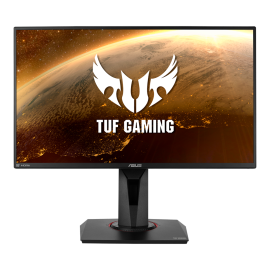 Asus Gaming Monitor TUF 24.5 inch VG259QM Full HD 1920x1080 280Hz Refresh Rate 1ms (GTG) Response Time Extreme Low Motion Blur Sync G-SYNC Compatible Display HDR 400 Fast With IPS Overclockable