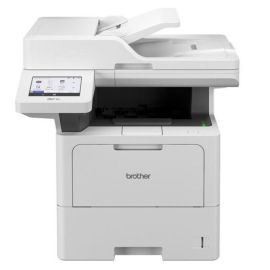 Brother MFC-L6710DW Mono Laser Printer, Fast print speed up to 50 ppm, User-friendly 12.7cm Color Touchscreen Panel, Automatic Document Feeder (Up to 70 sheets), L6710DW