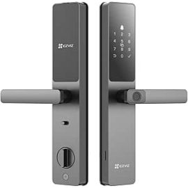 EZVIZ Smart Lock DL05, 7-in-1 Keyless Entry Door Lock with Fingerprint Access, Multiple Unlock Options, Secure Keyless Entry, Instant Alerts