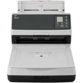 RICOH FI-8270 Scanner – Flatbed, 70 ppm, 600 DPI, 100-Sheet ADF, Overlap Detection, Automatic Separation, LCD Panel, White