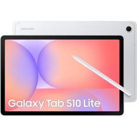 Samsung Galaxy Tab S10 Lite X400 – 10.9" WiFi Android Tablet, 128GB Storage, 6GB RAM, Silver, 90Hz Display, Long Battery Life - Middle East Version