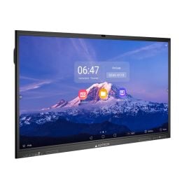 AZTECH AZ2575-U01 ideaflow PRO 75 inch 4K BYOM Smart Interactive Display, Android 13, 16GB RAM, 512GB Storage, 48MP Inbuilt AI camera, 400 NITS Brightness, 50 Points Touch,  Inbuilt WIFI 6,  20W x 2 + 20W x 1 Subwoofer, Screen share & Google Playstore