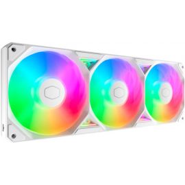 Cooler Master SickleFlow Edge 360 ARGB Single-Frame High Airflow PWM, Gen 2 Addressable RGB White