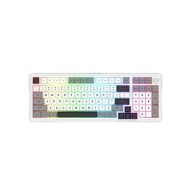 Redragon K688WGL-RGB-PRO 98-Key Gasket Wireless Mechanical Keyboard – Tri-Mode USB-C / 2.4 GHz / Bluetooth, Hot-Swap, Rotary Knob, MDA Profile RGB