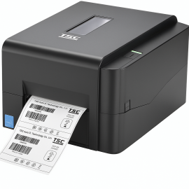 TSC TE-200 4″ (108 mm) Desktop Label Printer, Thermal Transfer, Direct Thermal, 203 dpi, USB Interface