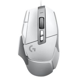 Logitech G502 X Wired Gaming Mouse – HERO 25K Sensor, 13 Programmable Buttons, Adjustable DPI, LIGHTFORCE Hybrid Switches, and Lightweight White Design