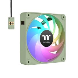 Thermaltake CT120 EX ARGB Sync PC Cooling Fan (3-Fan Pack)-Matcha Green