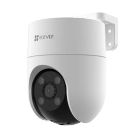 كاميرا الأمان الخارجية EZVIZ H8C بدقة 4 ميجابكسل 1080p مع اكتشاف حركة الإنسان بواسطة الذكاء الاصطناعي، الدفاع النشط، والتتبع التلقائي