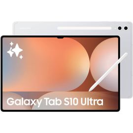 Samsung Galaxy Tablet S10 Ultra 14.6 inch Display 12GB Ram 256GB Storage WiFi (Middle East Version)-Platinum Silver