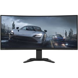 Lenovo Gaming  Curved Monitor 34 inch G34W-30 WQHD 3440x1440 VA Display 165Hz Refresh Rate 0.5ms Response Time Speaker DP HDMI Black 