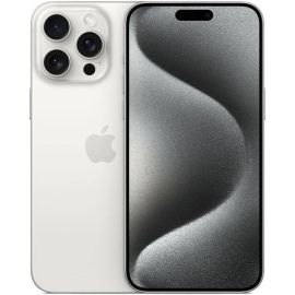 Apple iPhone 15 Pro Max 256GB White Titanium - Middle East Version 