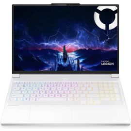  لاب توب الألعاب Lenovo Legion 7 16IAX10 بمعالج إنتل كور ألترا 9 275HX، ذاكرة رام 32 جيجابايت، سعة تخزين SSD 2 تيرابايت، كرت شاشة NVIDIA GeForce RTX 5070 بسعة 8 جيجابايت، شاشة OLED بحجم 16 بوصة WQXGA، لوحة مفاتيح إنجليزية/عربية، اللون أبيض، نظام التشغيل و
