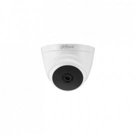 Dahua DH-HAC-T1A21P-A 2MP 1080p HDCVI IR Eyeball Camera, 30fps, Smart IR 20m, Built-in Mic, CVI/CVBS/AHD/TVI Switchable, DWDR, 2D NR, Motion Detection, Privacy Masking, 12V DC