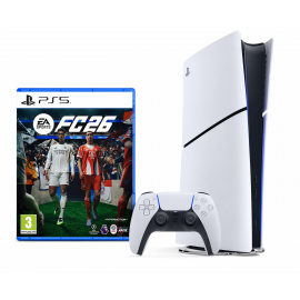Sony PlayStation 5 PS5 Slim Digital Console 825GB With FC26 PS5 Code - TRA Version