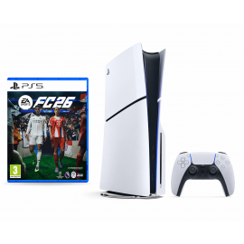 Sony PlayStation 5 PS5 Slim Disc Console 1TB + FC26 PS5 -TRA Version