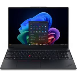 Lenovo ThinkPad E16 Gen 4 Laptop Intel Core Ultra 7-355 Processor 16GB Ram 512GB SSD Storage Intel Graphics 16 Inch WUXGA Display Operating System (DOS/No OS) English EU Backlit Keyboard With Free Bag - Black
