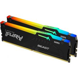 Kingston FURY Beast RGB 32GB (2×16GB) DDR5 5600MT/s CL36 DIMM – High-Performance Gaming RAM