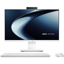 ASUS V400 V470VAK-WPE1740 All-in-One Intel Core 7-240H Processor 16GB Ram 1TB SSD Storage Intel Graphics 27 Inch Full HD Display Operating System (Dos/No OS) English Arabic Keyboard - White