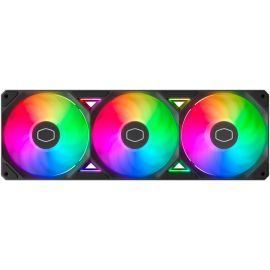 Cooler Master SickleFlow Edge 360 ARGB بإطار أحادي وتدفق هواء عالٍ مع PWM وإضاءة RGB قابلة للعنونة من الجيل الثاني