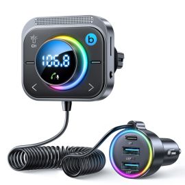 Joyroom-CL18 30W MP3 Bluetooth transmitter with Car Charger