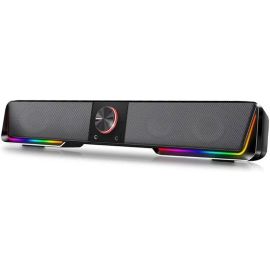 Redragon GS570 Darknets RGB Bluetooth & AUX Sound Bar – Dual 3 W Drivers, RGB Lighting, 2.0 Stereo, USB Powered