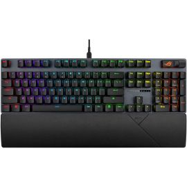 ASUS ROG Strix Scope II X Wired Mechanical Gaming Keyboard Hot‑Swappable ROG NX Snow V2 Switches English Arabic Keyboard