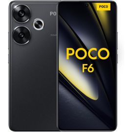 Xiaomi Poco F6 Dual Sim Smartphone 12GB Ram 512GB Storage 5G Middle East Version-Black