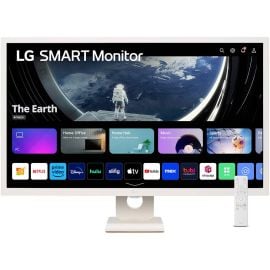 LG Smart Monitor 32 Inch 32SR50F Full HD with web OS 1920 x 1080 IPS 60Hz Refresh Rate 8ms Response Time White