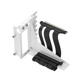 Fractal Design FD-A-FLX2-002 Flex 2 PCIe 4.0 White Mount Kit – Premium PCIe Riser & GPU Vertical Mount Accessory