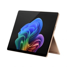 Microsoft Surface Pro 11th Edition Copilot+ PC Qualcomm Snapdragon X Elite Processor 16GB Ram 512GB SSD Storage Qualcomm Adreno Graphics 13 Inch PixelSense Flow 120Hz Touch Display Operating System Windows 11 Home Device only - Dune