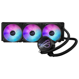 ASUS ROG RYUO III 360 ARGB Liquid Cooler 360mm Radiator with 3 x 120mm Fans Anime Matrix LED & Aura Sync RGB 8th Gen Asetek Pump