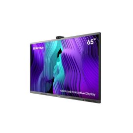 شاشة Hisense GoBoard Live التفاعلية المتقدمة مع كاميرا 4K مدمجة، نظام تشغيل Android 13، لوحة LCD بإضاءة مباشرة مع IR Touch، سطوع 350 نيت، مكبرات صوت مزدوجة بقوة 15 وات مع مضخم صوت 20 وات، 3 منافذ HDMI/ USB-C