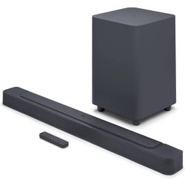 JBL Bar 500 5.1-Channel Soundbar with Wireless Subwoofer 590W Output Power, Built-In WiFi - Black