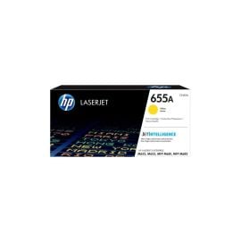 HP 655A Yellow Original LaserJet Toner Cartridge CF452A