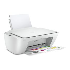 HP Deskjet 2710 Printer- White, Print, Copy, Scan, Up to 7 ppm, Up to 1200 x 1200 rendered dpi, Icon LCD display, 5AR83B