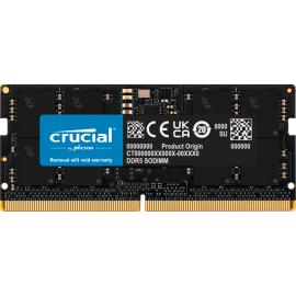 Crucial 16GB DDR5 4800MHz CL40 SODIMM Laptop Memory – CT16G48C40S5