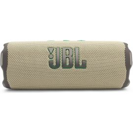 JBL Flip 7 Portable Bluetooth Speaker 30W RMS IP68 Waterproof Dustproof Bluetooth 5.3 12 Hours Playtime PartyBoost USB C Charging Beige
