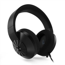 سماعة الألعاب السلكية Lenovo Legion H200 GXD1B87065 - محركات ديناميكية مقاس 50 مم، وميكروفون مانع للضوضاء، واستجابة تردد 20 هرتز - 20 كيلو هرتز، وتصميم خفيف الوزن 330 جرامًا، وتوافق مع منصات متعددة