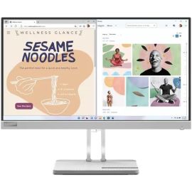 Lenovo monitor L22e-40 21.5 inch FHD Display 1920 x 1080 Refresh Rate 75Hz Response Time 4ms Tilt Stand, AMD FreeSync VGA HDMI Cloud Grey