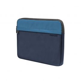 Promate Limber-SB Blue-Black Protective Sleeve 13″ Lightweight, Water-Resistant Laptop & Tablet Protective Sleeve with Front Pocket