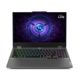 لاب توب لينوفو العاب I7-14700HX انتل كور 16 جيجا بايت رام 512 اس اس دي نيفيديا جيوفورس RTX 4060 8  جيجا بايت 15.6 FHD IPS-300Nits 144 هرتز نظام تشغسل دوس ، انجليزي عربي ، رمادي